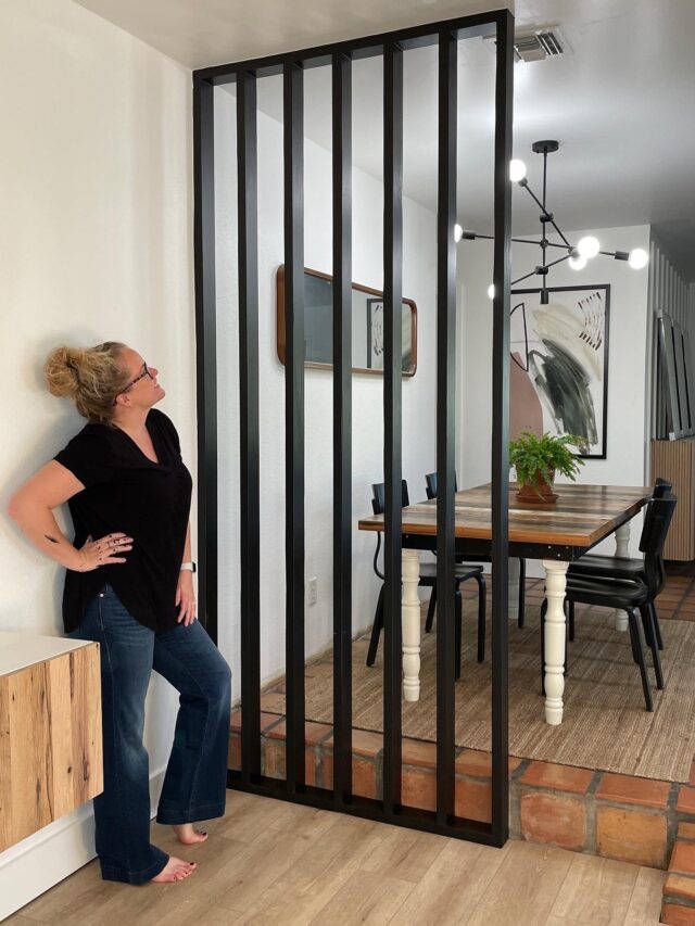 Wooden Room Divider