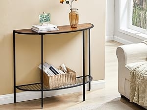 HALF MOON CONSOLE TABLE