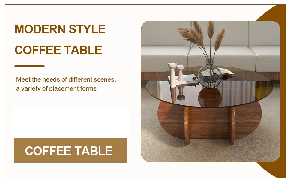 Modern Round Coffee Table