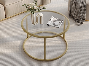 Gold Coffee Table