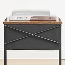 Fabric nightstand